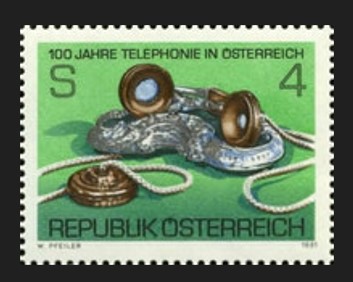 AVUSTURYA 1981 Avusturya Telefonu’nun 100. yıldönümü