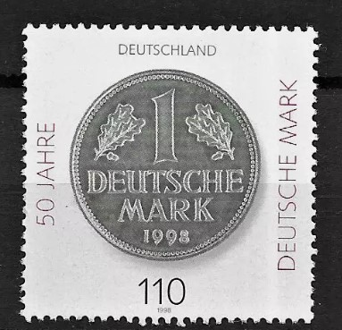 ALMANYA 1998 Deutsche Mark’ın 50. Yıldönümü