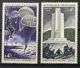 FRANSA 1969 Direniş ve Kurtuluşun 25. Yıldönümü