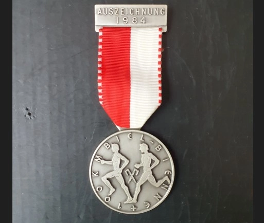 1964 İsviçre Bienne OKM Atletizm Madalyası