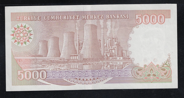 5000 LİRA, 7.EMİSYON 4.TERTİP, ÇA - I69 170365