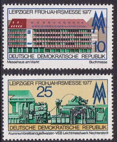 ALMANYA DDR 1977 LEİPZİG FUARI