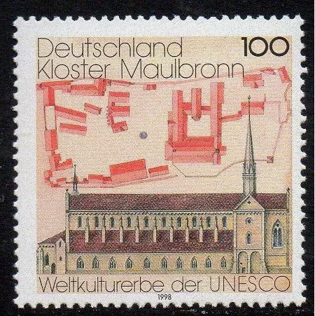 ALMANYA 1998 Maulbronn Manastırı’nın UNESCO Tarafından Tarihsel ve Kültürel Miras Olarak Aday Gösterilmesi