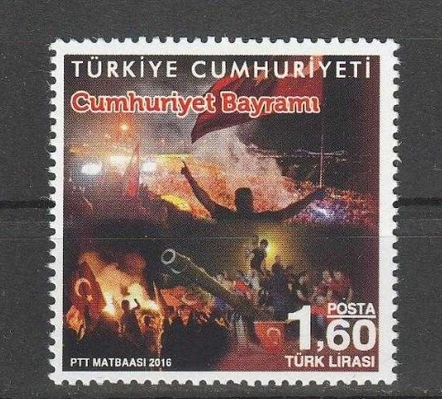 2016 CUMHURİYET BAYRAMI MNH
