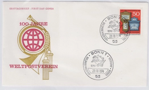 Almanya 1974 fdc
