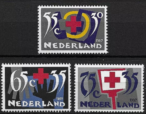 HOLLANDA 1987 Kızıl Haç