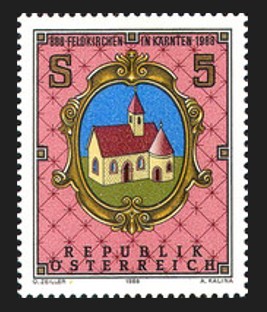 AVUSTURYA 1988 Feldkirchen’in 1100. Yılı