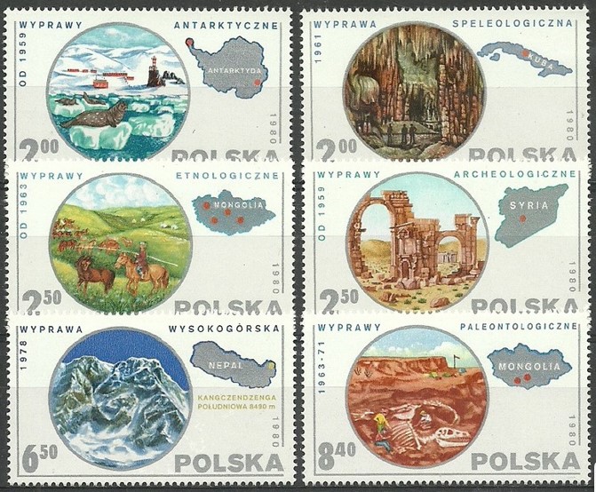 POLONYA 1980 Bilimsel Keşif Gezileri