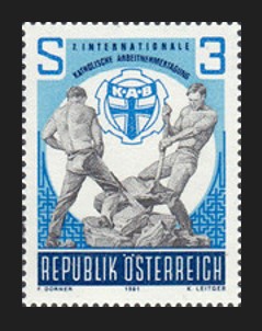 AVUSTURYA 1981 7. Uluslararası Katolik Çalışanlar Konferansı