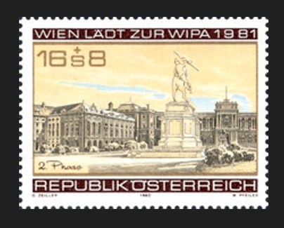 AVUSTURYA 1980 WIPA Viyana