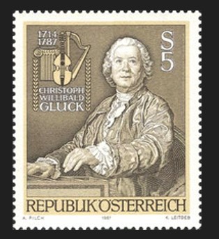 AVUSTURYA 1987 Christoph Willibald Gluck’un Ölümünün 200. Yıldönümü