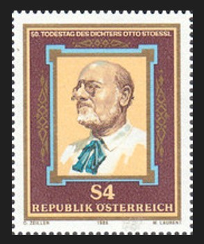 AVUSTURYA 1986 Otto Stoessl’ın Ölümünün 50. Yıldönümü