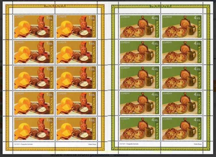 2002 EUROPA CEPT MOLDOVA GASTRONOMİ, KLEİNBOGEN