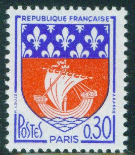 FRANSA 1965 Şehir Armaarı, Paris