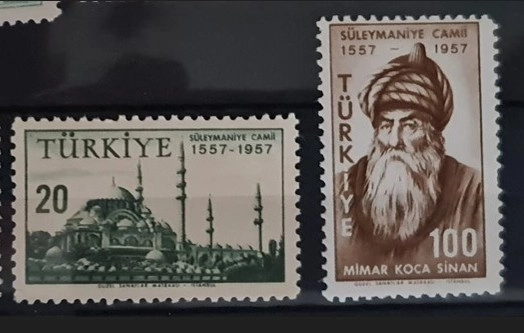 1957 SÜLEYMANİYE CAMİİ’NİN AÇILIŞININ 400.YILDÖNÜMÜ MNH