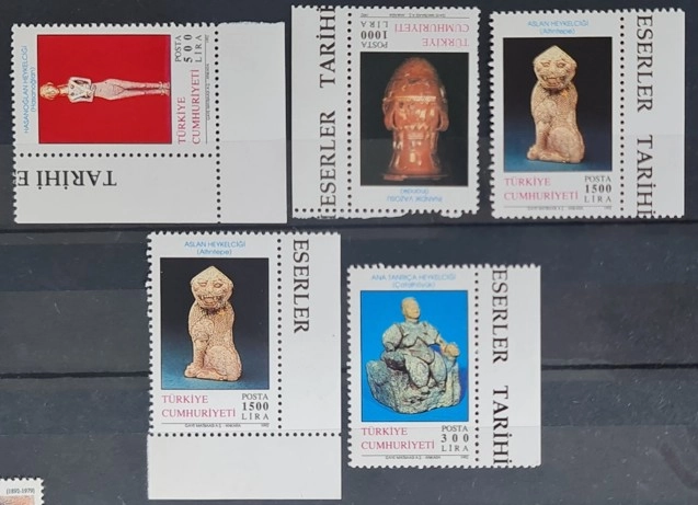 1992 TARİHİ ESERLER MNH
