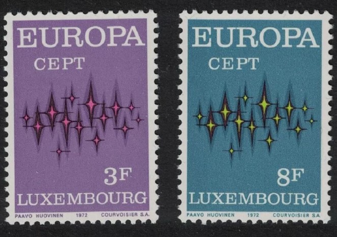 1972 LÜKSEMBURG EUROPA CEPT
