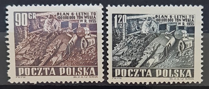 POLONYA 1952 Altı Yıllık Plan - Kömür Madenciliği