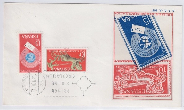 İspanya 1971 FDC