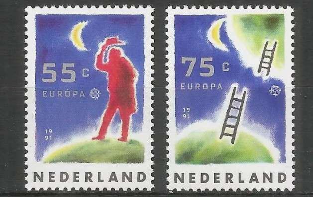 1991 HOLLANDA EUROPA CEPT