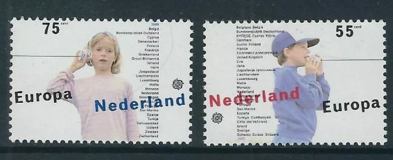 1991 HOLLANDA EUROPA CEPT