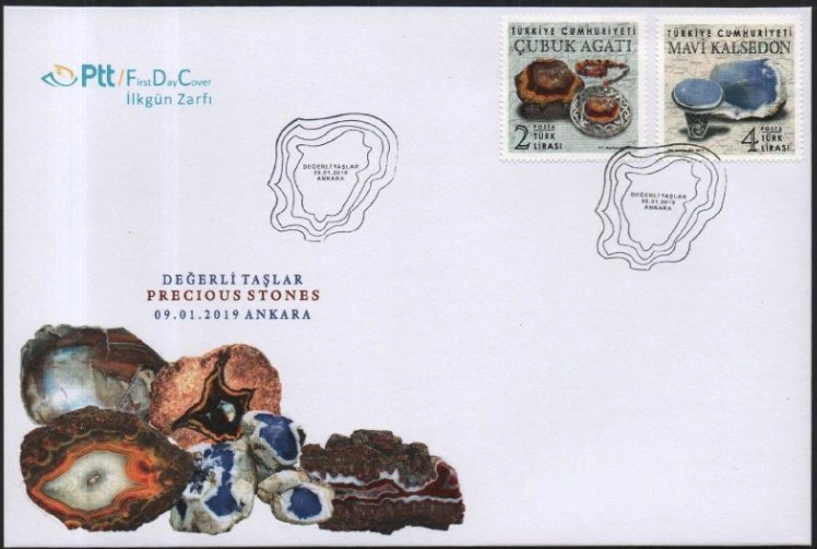 2019 DEĞERLİ TAŞLAR FDC