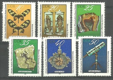 ALMANYA DDR 1978 DEVLET BİLİM MÜZELERİ 250. YILI DRESDEN