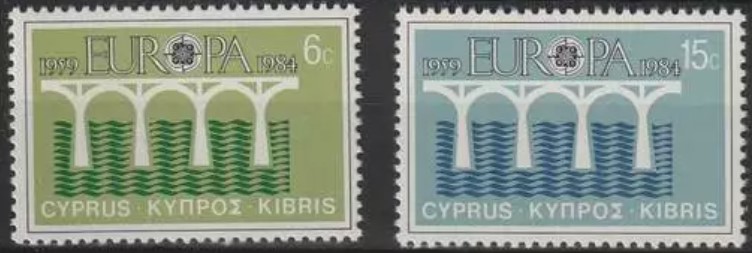 1984 GÜNEY KIBRIS EUROPA CEPT