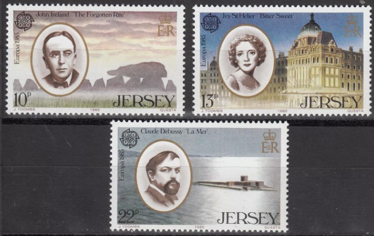 1985 EUROPA CEPT JERSEY