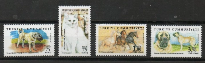 2017 HAYVANLAR MNH