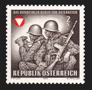 AVUSTURYA 1969 Avusturya Federal Ordusu