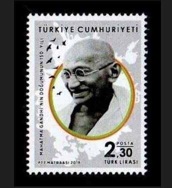2019 MAHATMA GANDHİ’NİN DOĞUMUNUN 150.YILI MNH