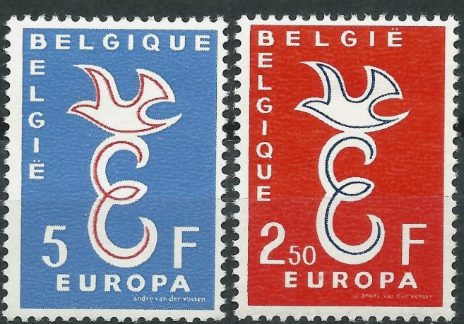 1958 BELÇİKA EUROPA CEPT