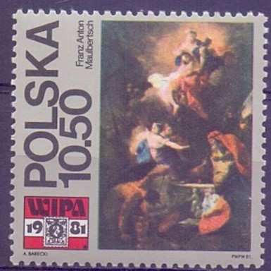 POLONYA 1981 Viyana, Avusturya’da Uluslararası Filateli Sergisi WIPA ’81