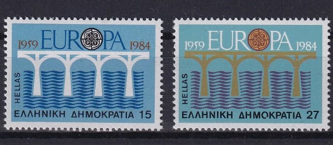 1984 YUNANİSTAN EUROPA CEPT 
