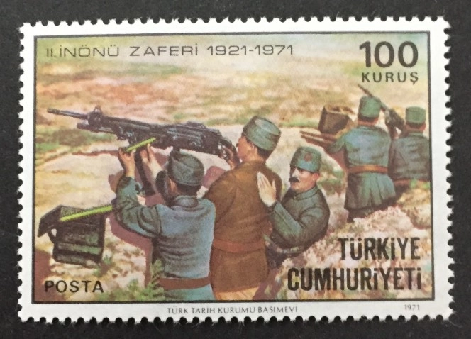 TÜRKİYE 1971 II. İNÖNÜ ZAFERİNİN 50.YILI MNH