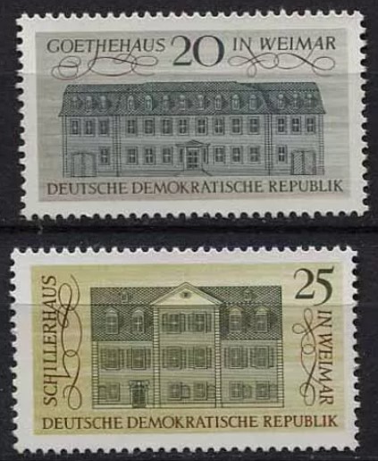 ALMANYA DDR 1967 Alman Kültür Emaneti Tarihi Yapılar