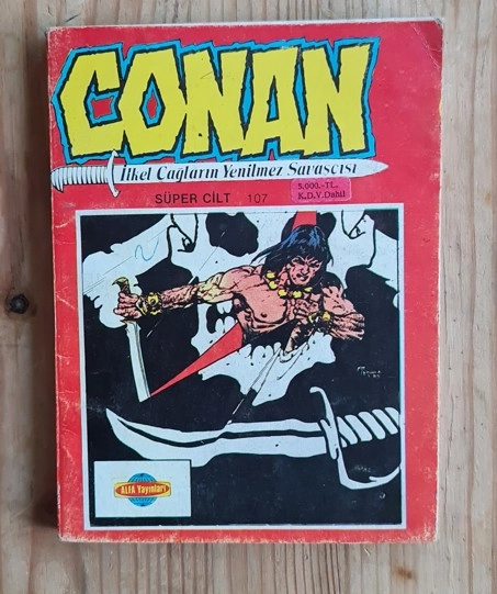 CONAN - İLKEL ÇAĞLARIN YENİLMEZ SAVAŞÇISI SUPER CİLT : 107