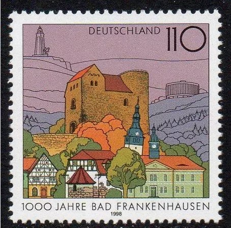 ALMANYA 1998 Bad Frankenhausen’in 1000. Yıldönümü