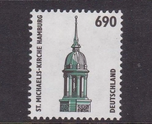 ALMANYA 1996 Hamburg’daki St Michalis Kilisesi