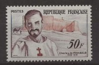 FRANSA 1959 De Foucauld Anma Töreni