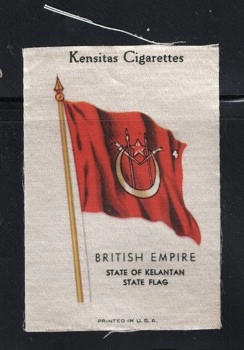 1933 Wix Kensitas İpek Sigara Kartları, Britanya İmparatorluğu Bayrakları