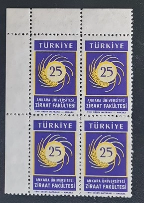 1959 ANKARA ÜNİV. ZİRAAT FAKÜLTESİ 25. YILI