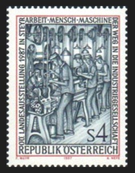 AVUSTURYA 1987 Steyr’de Eyalet Sergisi