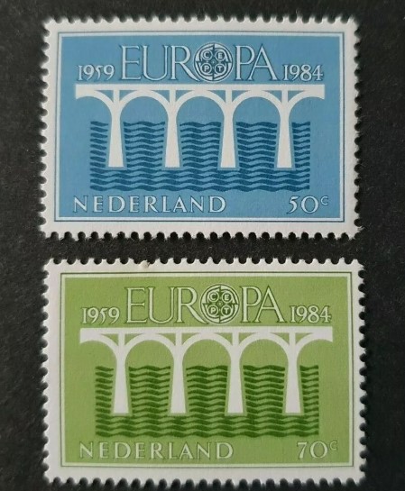 1984 HOLLANDA EUROPA CEPT