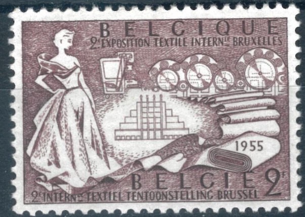 BELÇİKA 1955 Brüksel’de tekstil kongresi