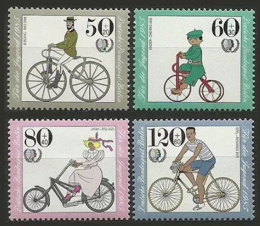 ALMANYA 1985 Uluslar Arası Gençlik Yılı, Bisikletler