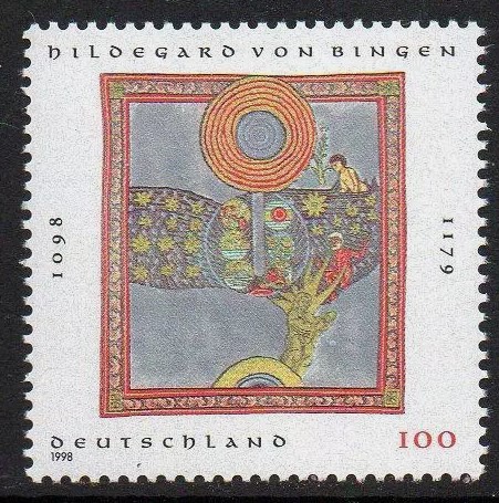 ALMANYA 1998 Başrahibe Bingen’li Hildegard’ın Doğumunun 900. Yıldönümü