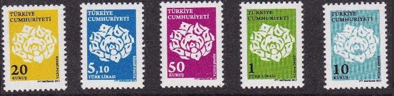 23 MAYIS 2017 MOTİF KONULU RESMİ POSTA PULLARI MNH