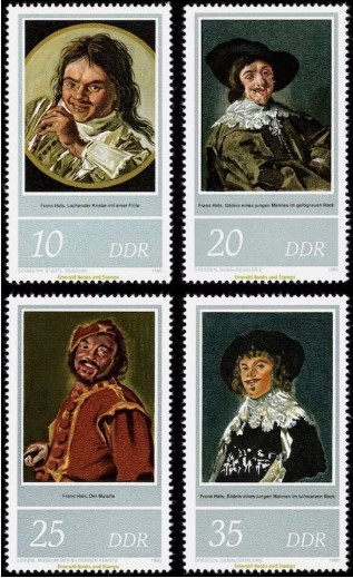 ALMANYA DDR 1980 Frans Hals’ın Doğumunun 400. Yıldönümü
